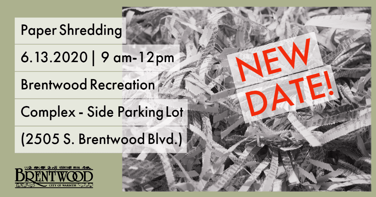 Paper Shred Day 06.13.2020