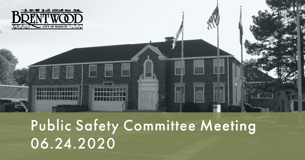 Public Safety Meeting 6.24.2020