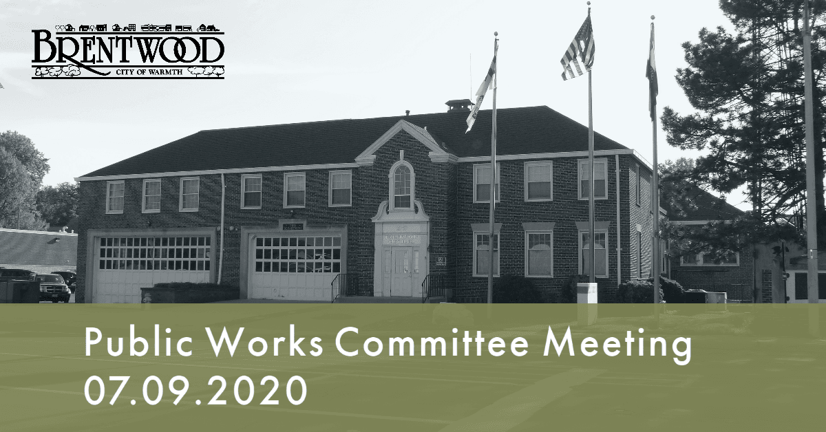 Public Works Committee 07.09.2020