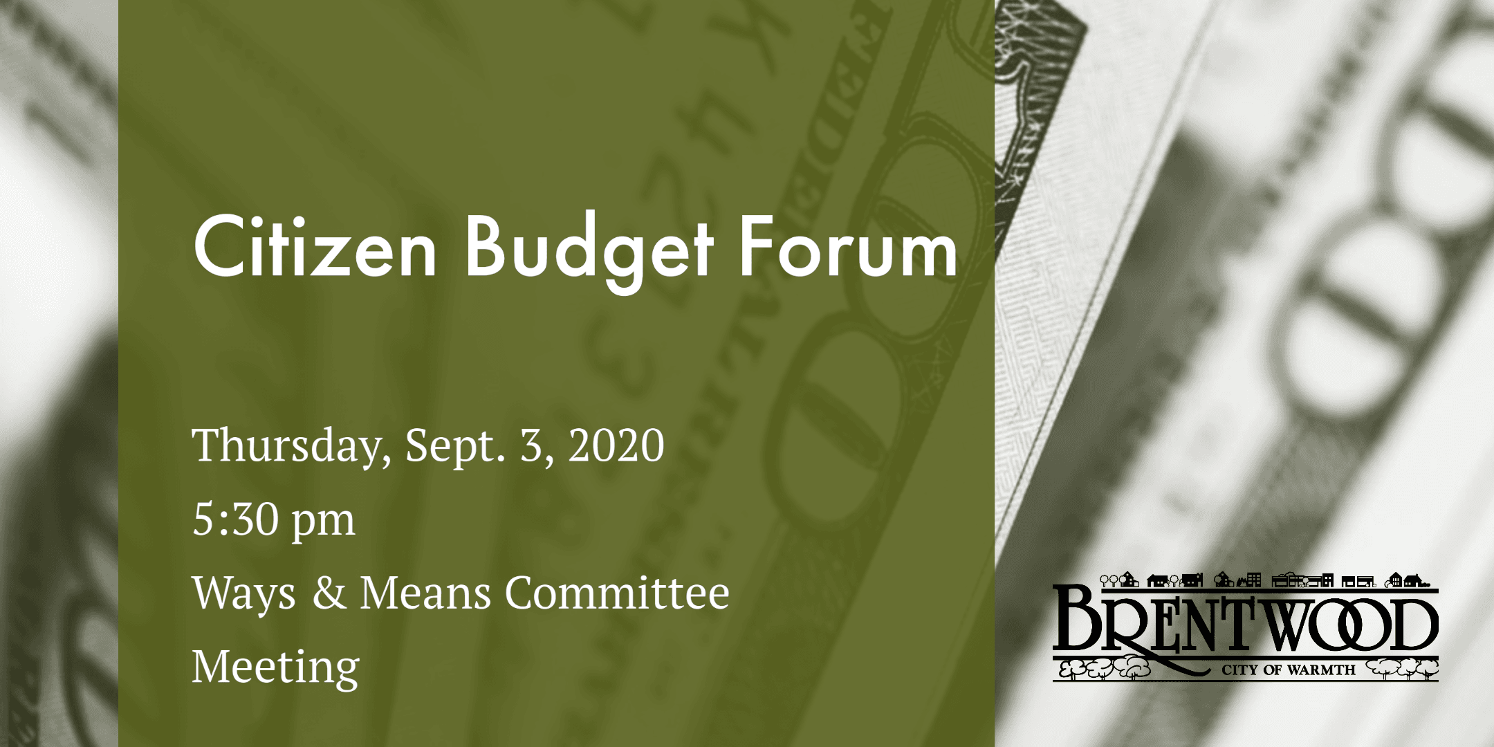Citizen Budget Forum 2020