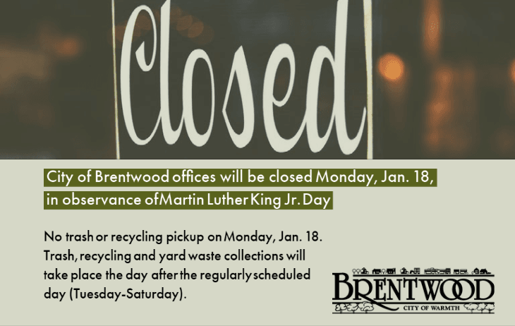 Closed MLK 2021 