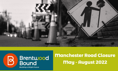 Brentwood Bound Road Closure Summer 2022