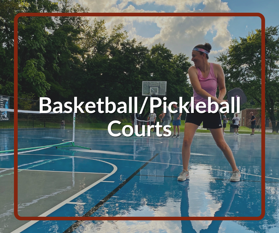 Basketball and Pickleball courts