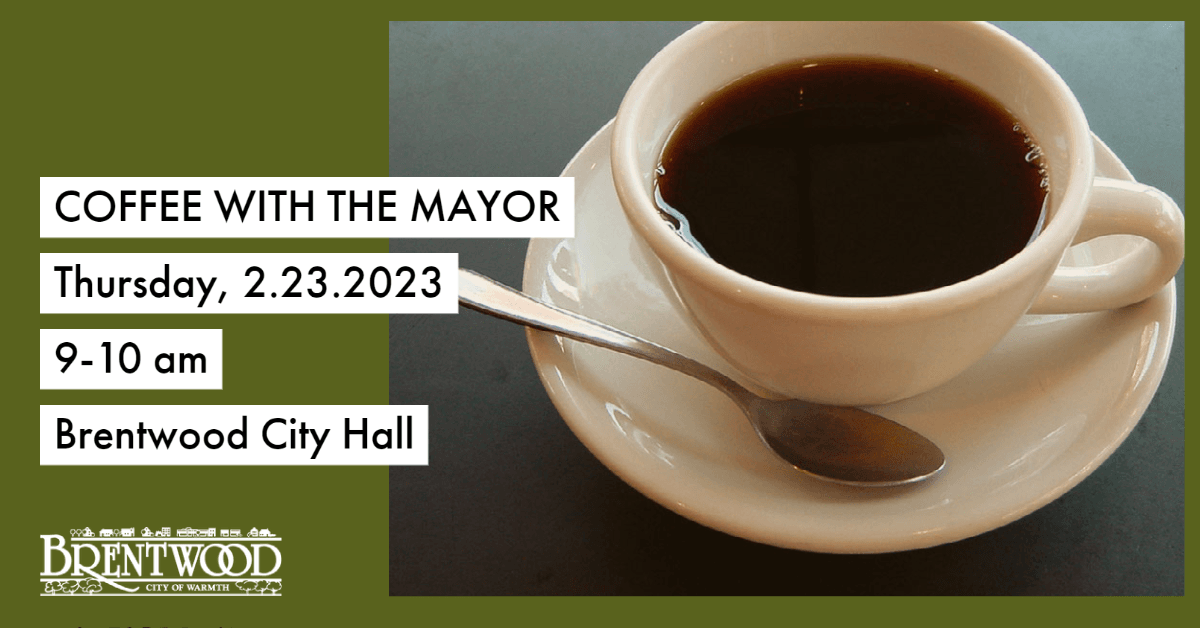 Coffee with Mayor 2.23.2023