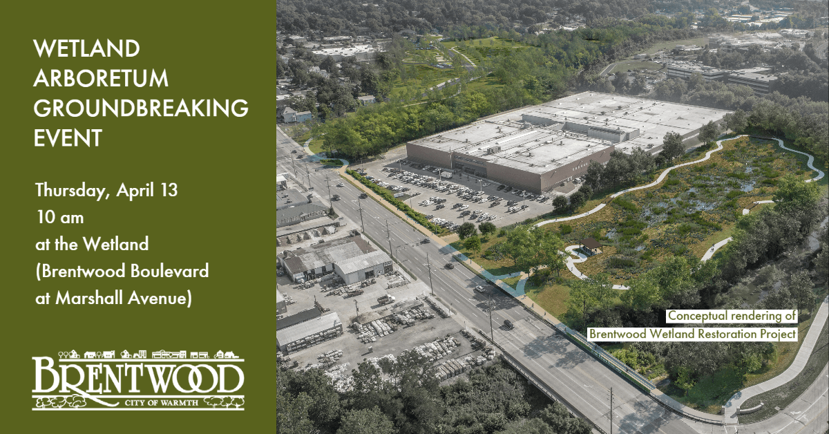 Wetland Arboretum Groundbreaking